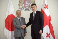 გიორგი გახარია NIPPON-ის ფონდის თავმჯდომარეს შეხვდა 