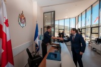 ჟინვალში პოლიციის ახალი შენობა გაიხსნა ჟინვალში პოლიციის ახალი შენობა გაიხსნა