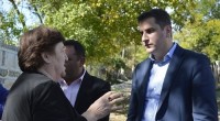 ბესიკ ამირანაშვილი ადიგენის მუნიციპალიტეტში მოსახლეობას შეხვდა