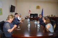 ბესიკ ამირანაშვილი რუმინეთის ელჩს რადუ-ლივიუ ჰორუმბას შეხვდა