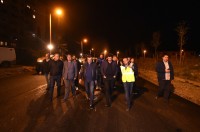 კახა კალაძე ვეკუას ქუჩაზე მიმდინარე გზის სარეაბილიტაციო სამუშაოებს გაეცნო