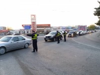 საპატრულო პოლიცია საავტომობილო ნაკადის შეუფერხებელი გადაადგილების მიზნით გაძლიერებულ რეჟიმში მუშაობს