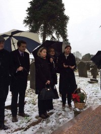 საპარლამენტო დელეგაციის ინიციტივით, ოლივერ უორდროპის საფლავზე მემორიალის გახსნის ცერემონიალი ჩატარდა