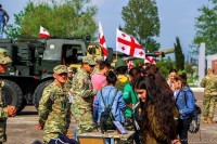 სენაკში ქართული არმიის დღე აღნიშნეს