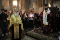 გოგი მეშველიანმა მოსახლეობას მარიამობის დღესასწაული ბოლნისის სიონიდან მიულოცა