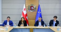 შინაგან საქმეთა მინისტრის მოადგილე ნიდერლანდების სამეფოს საელჩოს დაფინანსებული პროექტის მმართველი საბჭოს წევრებს შეხვდა