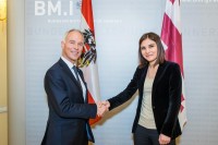  ნინო ჯავახაძე ოფიციალური ვიზიტით გერმანიასა და ავსტრიაში იმყოფებოდა