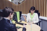 იუსტიციის სახლში ჟესტური ენის გამოყენებით პირველი სერვისი გაიცა 