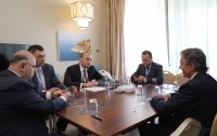 მამუკა ბახტაძე ჩრდილოეთის საინვესტიციო ბანკის პირველ ვიცე-პრეზიდენტს შეხვდა