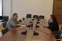 ქვეყანაში ინკლუზიური ეკონომიკური ზრდის საკითხის თაობაზე რომან კაკულიასა და აზიის განვითარების ბანკის მუდმივი წარმომადგენლობის დირქტორს შორის შეხვედრა გაიმართა ა
