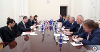 მიხეილ ჯანელიძე ევროპარლამენტის უსაფრთხოებისა და თავდაცვის ქვეკომიტეტის წევრებს შეხვდა
