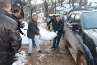  ხულოს ხელისუფლების წარმომადგენლებმა სოფელ ტუნაძეებში ხანძრის შედეგად დაზარალებული ოჯახებები მოინახულეს