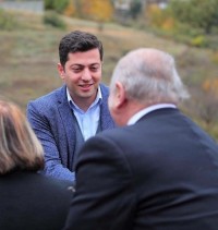 ზაზა გაბუნია თემქაზე მოსახლეობას შეხვდა