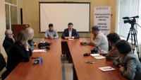 არჩილ თალაკავაძე ოზურგეთში ადგილობრივი მედიის წარმომადგენლებს შეხვდა