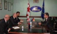 რუსლან აბაშიძე გერმანიის ელჩს შეხვდა