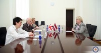დავით ზალკალიანი ლატვიის ელჩს შეხვდა