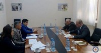 საგარეო საქმეთა მინისტრის მოადგილე საქართველოში ყაზახეთის რესპუბლიკის ელჩს შეხვდა