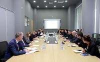 ნინო ჯავახაძე ევროკავშირის წევრი ქვეყნების პოლიციის ატაშეებსა და საელჩოების წარმომადგენლებს შეხვდა