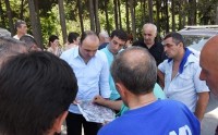 სამგორის რაიონში მიწისქვეშა კომუნიკაციების მოწესრიგება გრძელდება