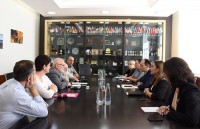 ლევან დავითაშვილი წყლის კვლევის ჩეხური კომპანიის „WATRAD“ გენერალურ დირექტორს შეხვდა