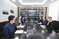 ლევან დავითაშვილი აშშ-ის კორნელის უნივერსიტეტის სტუდენტებს შეხვდა