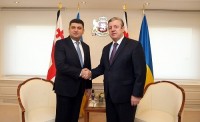 პრემიერი უკრაინელ კოლეგას შეხვდა 