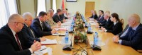 ლევან დავითაშვილი ბელარუს კოლეგას შეხვდა