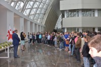 პარლამენტმა მაღალმთიან რეგიონებში მცხოვრებ ბავშვებს ქუთაისის პარლამენტის სასახლეში უმასპინძლა