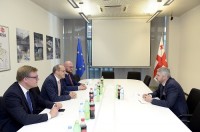 ეკონომიკის მინისტრის მოადგილე „ლუფთანზას“ ვიცე-პრეზიდენტს შეხვდა