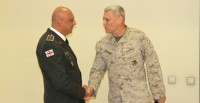 აშშ-ის საზღვაო ქვეითი ძალების სარდალი საქართველოს შეიარაღებული ძალების გაერთიანებული შტაბის უფროსს შეხვდა