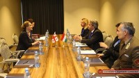 ლელა ჩიქოვანი უნგრეთის თავდაცვის მინისტრის მოადგილეს შეხვდა