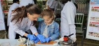 ნათია ზედგინიძე ქუთაისში სამინისტროს ორგანიზებით მიმდინარე შემეცნებით-გასართობ ღონისძიებებში მონაწილეობს