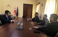  არჩილ თალაკვაძე ეთნიკური უმცირესობების საბჭოს წარმომადგენლებს შეხვდა