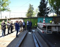 ზესტაფონის №19ა-ში, საიდანაც მოსახლეობის ევაკუაცია განხორციელდა, გამაგრებითი სამუშაოები გრძელდება