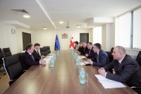  დიმიტრი ქუმსიშვილი „ევროკონტროლის” დირექტორატის წარმომადგენლებს შეხვდა
