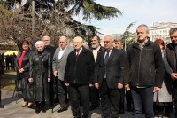 აფხაზეთის ხელისუფლებამ საქართველოს ტერიტორიული მთლიანობისთვის დაღუპულ გმირთა მემორიალი გვირგვინით შეამკო