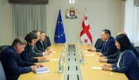 შინაგან საქმეთა მინისტრი სამხრეთ კავკასიასა და საქართველოში კრიზისების საკითხებში ევროკავშირის სპეციალურ წარმომადგენელს შეხვდა