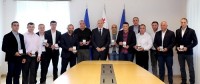 გიორგი მღებრიშვილი მსოფლიო პოლიციელთა ოლიმპიადაში გამარჯვებულ შსს-ს თანამშრომლებს შეხვდა