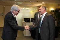 დიმიტრი ქუმსიშვილი მსოფლიო ბანკის უფროს ვიცე-პრეზიდენტსა და წამყვან ეკონომისტს, პოლ რომერს შეხვდა