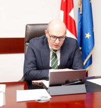 რუსლან აბაშიძესა და საქართველოში აშშ-ის საგანგებო და სრულუფლებიან ელჩს შორის დისტანციური შეხვედრა გაიმართა