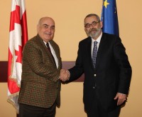 ვახტანგ ყოლბაია საბერძნეთის ელჩს შეხვდა
