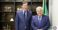 ბრაზილიაში საქართველოს ელჩი მეცნიერების, ტექნოლოგიის, ინოვაციებისა და კომუნიკაციების მინისტრს შეხვდა