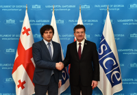 ირაკლი კობახიძე ეუთოს მოქმედ თავმჯდომარეს შეხვდა