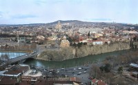 თბილისის ზოგიერთ უბანში ავტოტრანსპორტის მოძრაობა შეიზღუდა