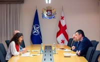 გიორგი გახარია ნატოს სამეკავშირეო ოფისის ხელმძღვანელს შეხვდა
