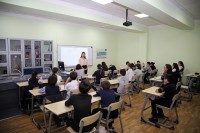 ქართულ-ამერიკულ უმაღლეს სკოლაში  ატმოსფერული ჰაერის შესახებ ლექცია ჩატარდა ქართულ-ამერიკულ უმაღლეს სკოლაში  ატმოსფერული ჰაერის შესახებ ლექცია ჩატარდა