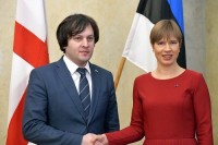ირაკლი კობახიძე ესტონეთის პრეზიდენტს შეხვდა