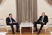 ირაკლი ღარიბაშვილი ილჰამ ალიევს შეხვდა