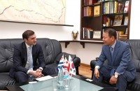თორნიკე რიჟვაძე საქართველოში კორეის რესპუბლიკის დროებით საქმეთა რწმუნებულს შეხვდა