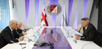 ფინანსთა მინისტრი ივანე მაჭავარიანი მსოფლიო ბანკის ახალ რეგიონულ დირექტორს შეხვდა
